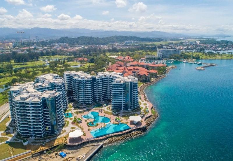 Coral Bay Luxury Seafront Condominium Sutera Harbour kota kinabalu