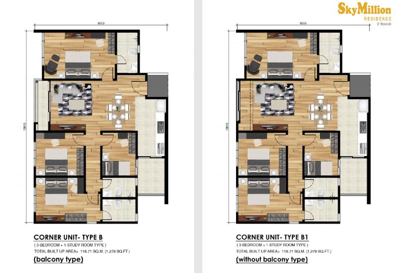 Skymillion Residence Condominium Penampang New unit