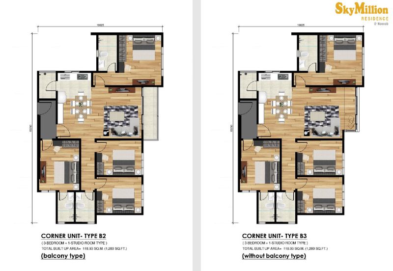 Skymillion Residence Condominium Penampang New unit