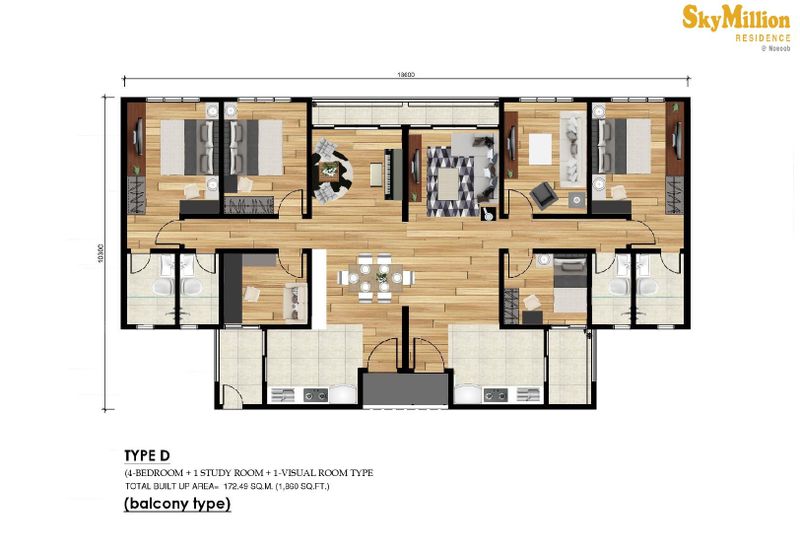 Skymillion Residence Condominium Penampang New unit