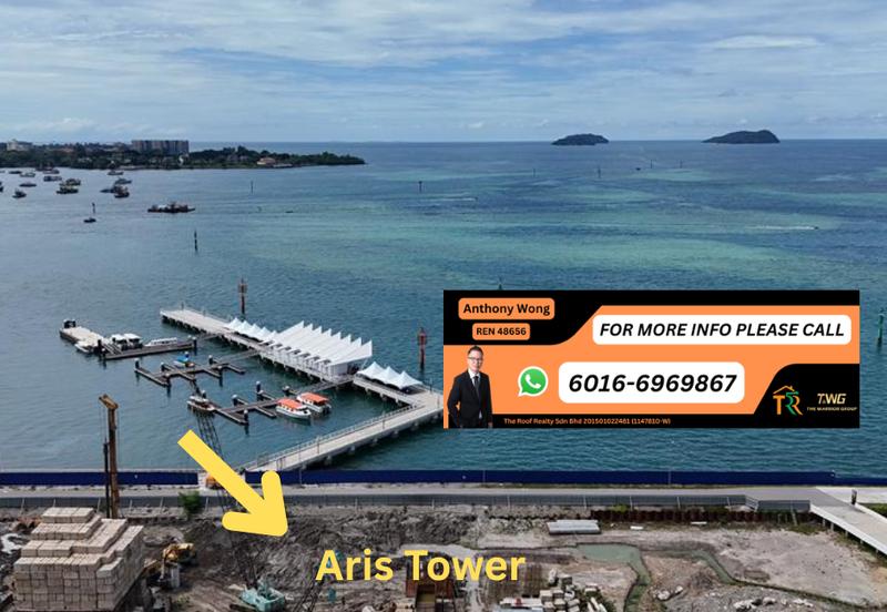 Penisula Aris Tower Kota Kinabalu seafront Commercial unit