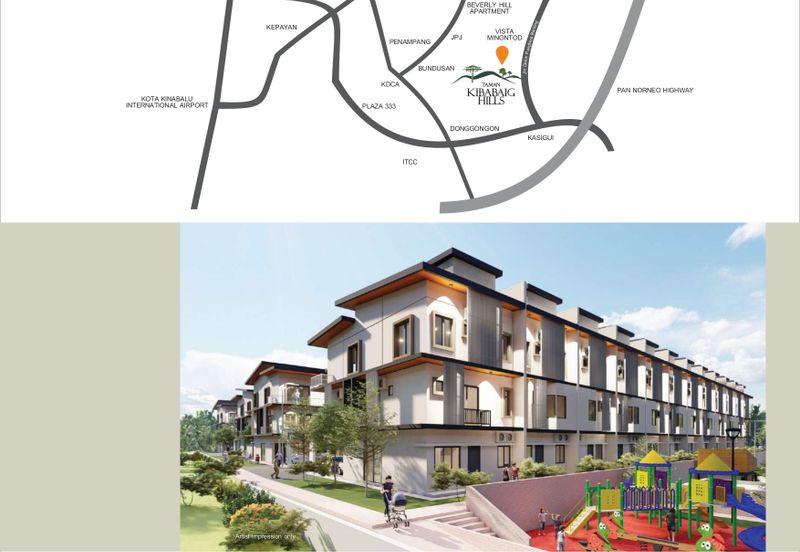 Taman Kibabaig Hills Donggongon Penampang