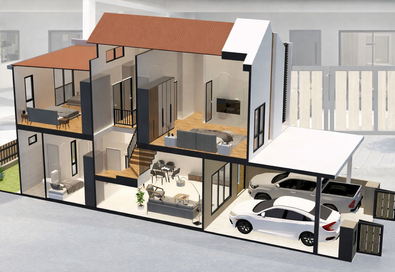 Taman Vision Garden Phase 5 Penampang Pan Borneo Highway