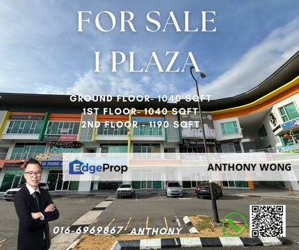 I-plaza shoplot penampang 3 storey, Sabah, Penampang