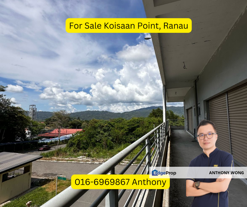 Koisaan point Ranau 3 Storey Shoplot, Sabah, Ranau