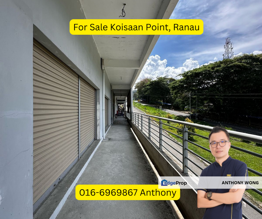 Koisaan point Ranau 3 Storey Shoplot, Sabah, Ranau