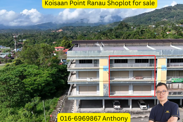 Koisaan point Ranau 3 Storey Shoplot
