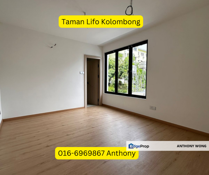 Taman Lifo 3 Storey Semi Detached Double storey Kolombong with private lift- Flood free, Sabah, Kota Kinabalu