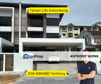 Taman Lifo 3 Storey Semi Detached Kolombong , Sabah, Kota Kinabalu