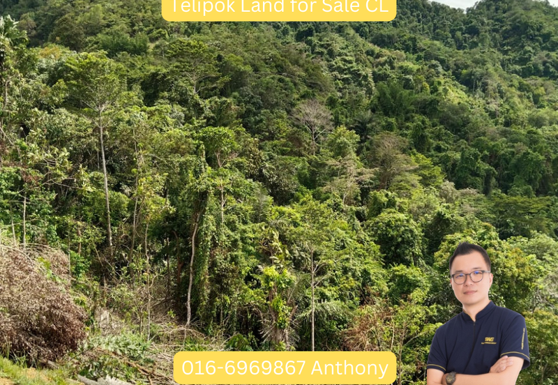 Telipok Hilly Land CL 10 acre with road access