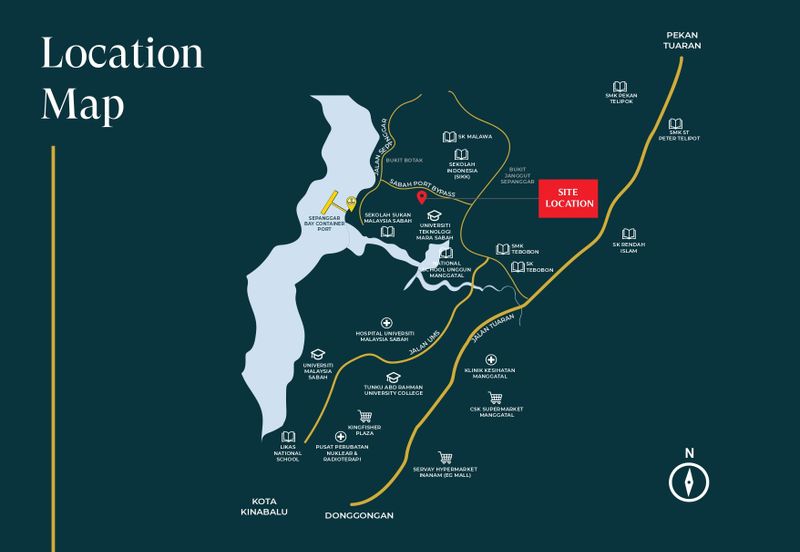 Armani Business Park Warehouse , Sepanggar port 