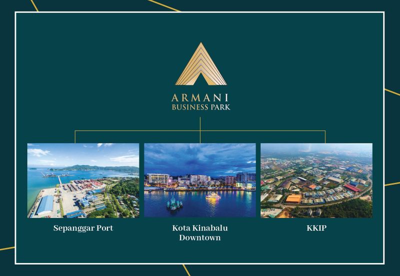 Armani Business Park Warehouse , Sepanggar port 