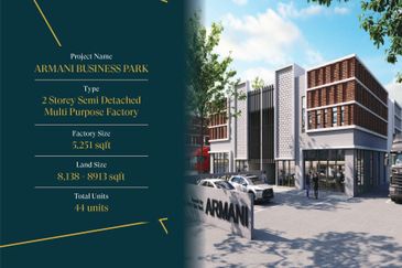 Armani Business Park Warehouse , Sepanggar port 