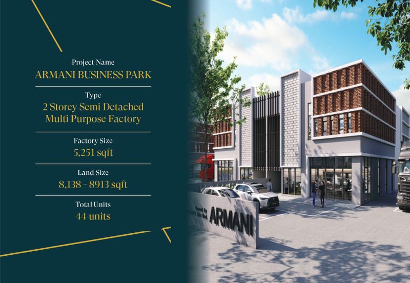 Armani Business Park Warehouse , Sepanggar port 