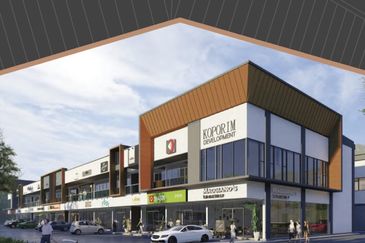 Uptown Penampang Double storey shoplot