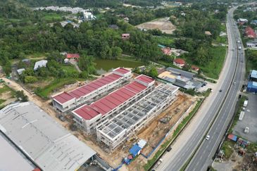 Uptown Penampang Double storey shoplot