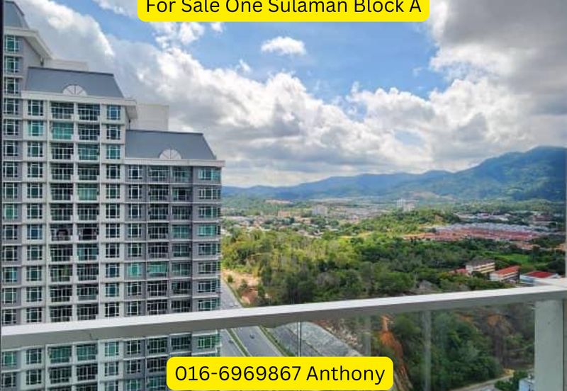One sulaman Condominium Likas | Below Market value_ Bare Unit