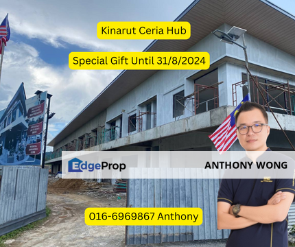 Kinarut Ceria Hub Double storey Shoplot Kota Kinabalu, Sabah, Penampang