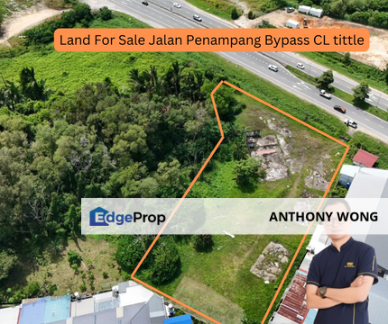 Land CL 1.05 Acre Jalan Penampang Bypass Facing Mainroad, Sabah, Penampang