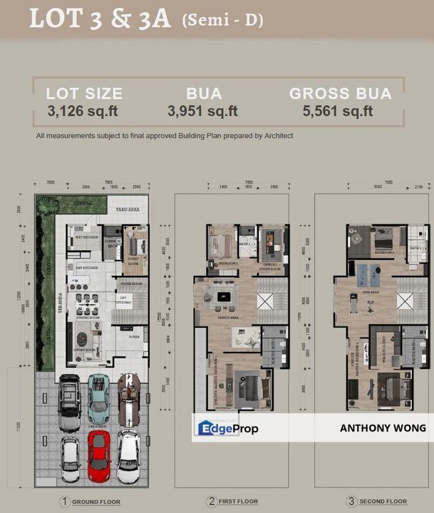 Villa D'Aru Semi Detached Tanjung Aru, Sabah, Kota Kinabalu