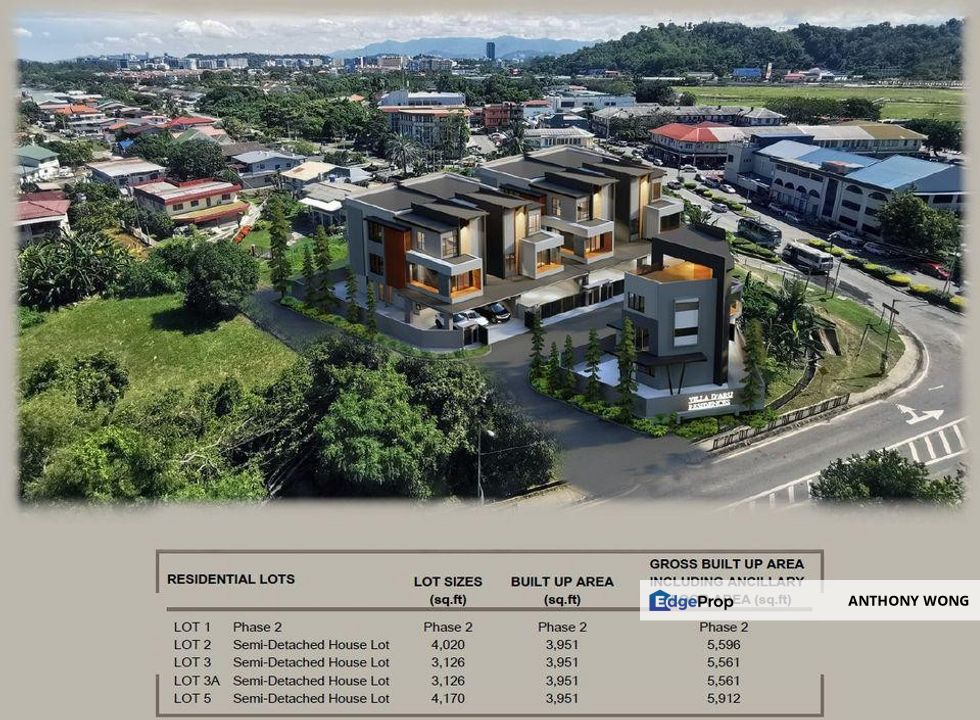 Villa D'Aru Semi Detached Tanjung Aru, Sabah, Kota Kinabalu