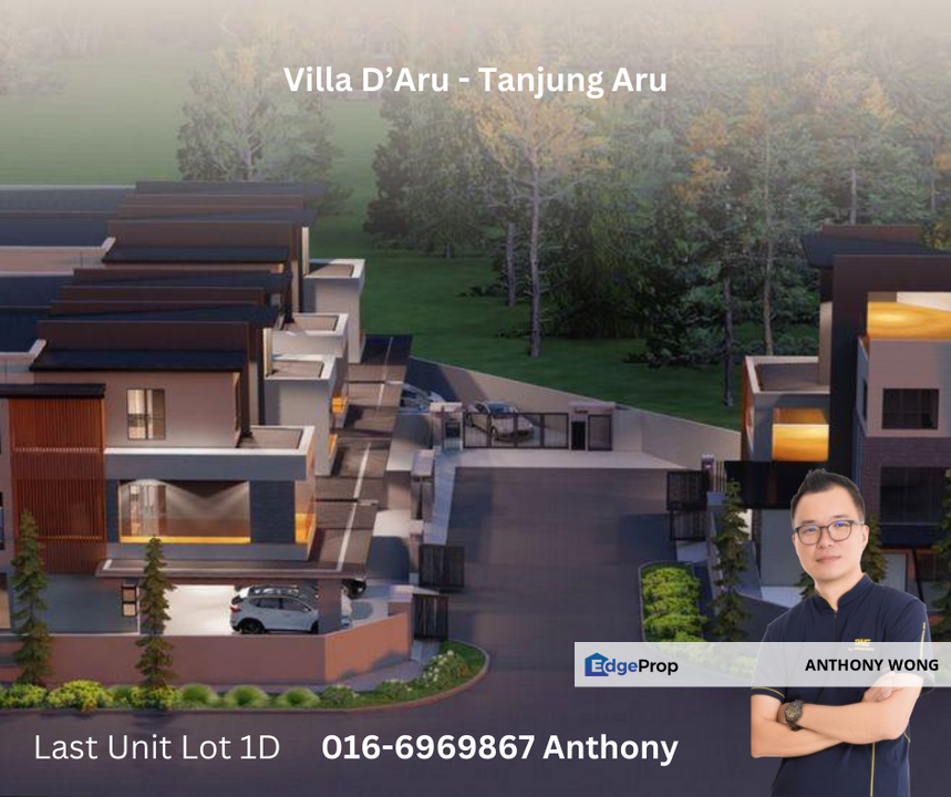Villa D'Aru Semi Detached Tanjung Aru, Sabah, Kota Kinabalu