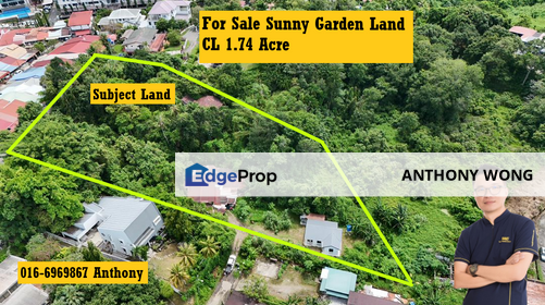 Sunny Garden Land CL 1.74 Acre | Luyang, Sabah, Kota Kinabalu
