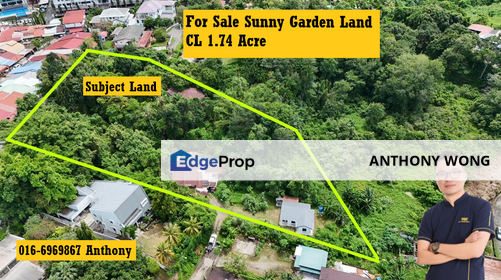 Sunny Garden Land CL 1.74 Acre, Sabah, Kota Kinabalu