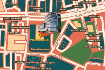 B5 4-Storey Shoplot Kolombong | Inanam