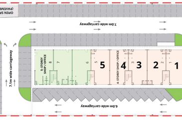 B5 4-Storey Shoplot Kolombong | Inanam