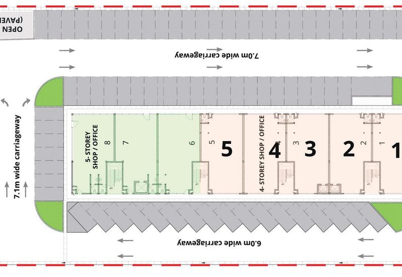 B5 4-Storey Shoplot Kolombong | Inanam