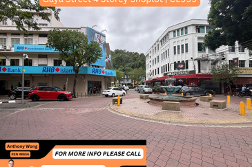 Gaya Street 4 Storey Shoplot Intermediate CL999