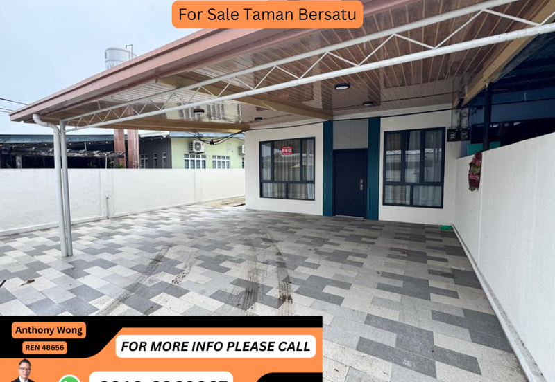 Taman Bersatu Putatan Single storey Corner lot 