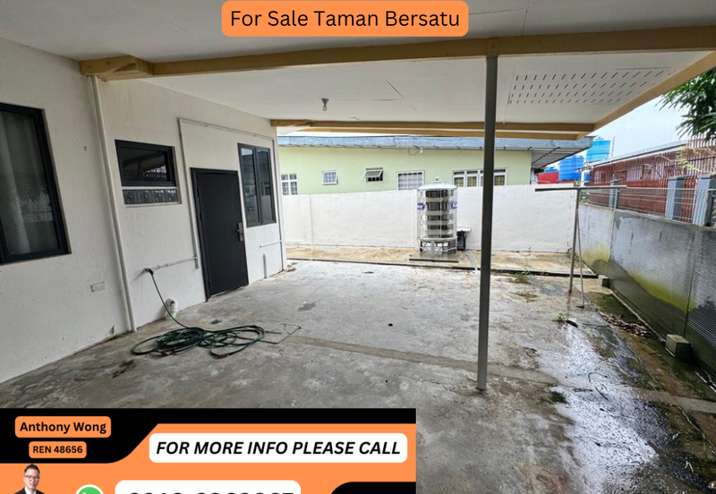 Taman Bersatu Putatan Single storey Corner lot 