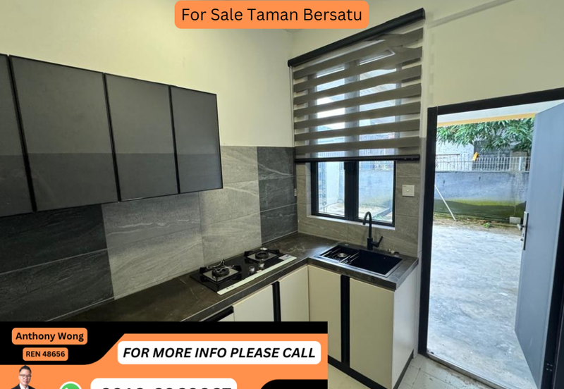Taman Bersatu Putatan Single storey Corner lot 