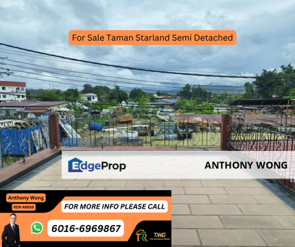 Taman Starland Semi Detached Penampang, Sabah, Penampang