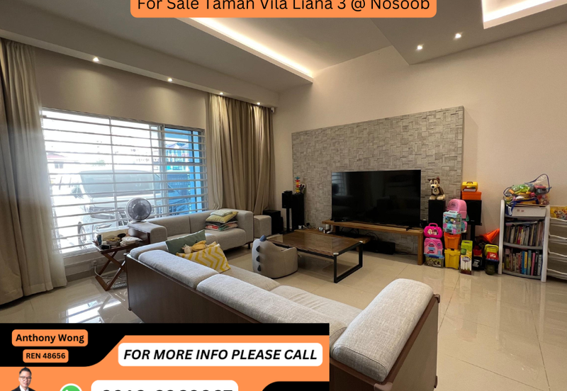Taman Vila Liana 3  2 1/2 Storey @ Nosoob 