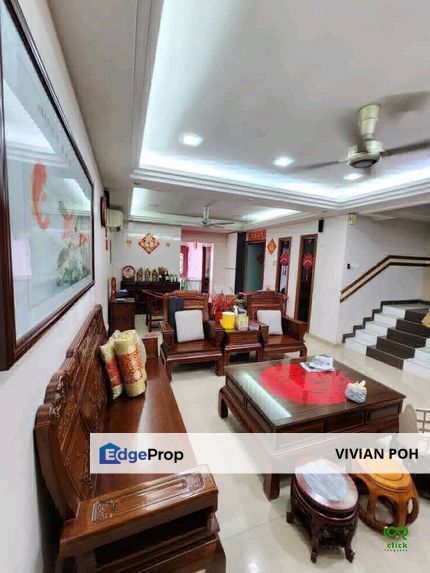 Laman Rimbunan 3 Storey Terrace Landed House For Sale, Kuala Lumpur, Kepong