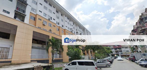 Taman Daya Shop Apartment Partially Furnished For Sale, Kuala Lumpur, Kepong