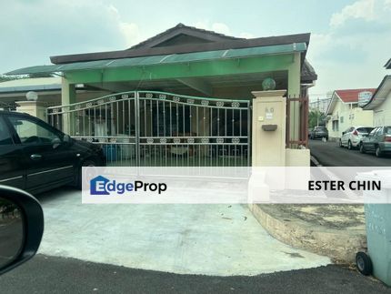 Kepong Baru Single Storey Terrace House (End Lot) for Sale, Kuala Lumpur, Kepong