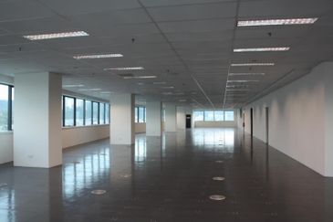 Office at PFCC, Puchong (Link Bridge to LRT)