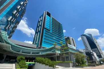 Office at PFCC, Puchong (Link Bridge to LRT)