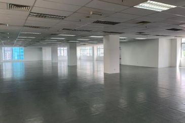 Office at PFCC, Puchong (Link Bridge to LRT)