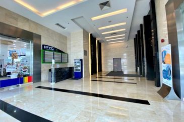 Office at PFCC, Puchong (Link Bridge to LRT)