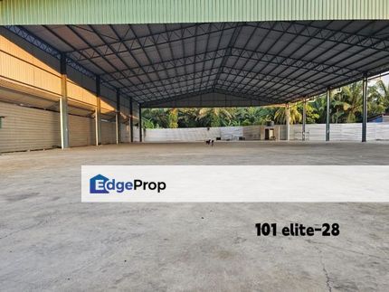 Warehouse with land Jenjarom 125x110, Selangor, Jenjarom