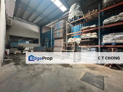 Kota Puteri 1.5 Storey Semi D Factory For Sale, Johor, Masai