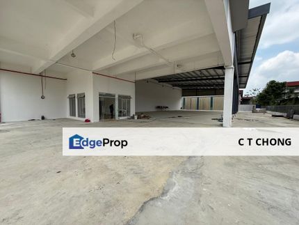 Taman Perindustrian Desa Plentong Semi Detached Factory For Rent, Johor, Masai
