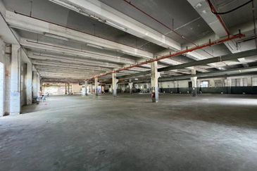 Double Storey Detached Factory Tampoi For Sale