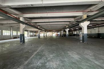 Double Storey Detached Factory Tampoi For Sale