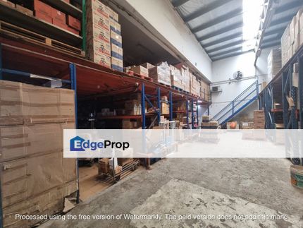 Shah Alam Seksyen 33 Semi-D Factory 60x140 Side Extended Limited Unit , Selangor, Shah Alam